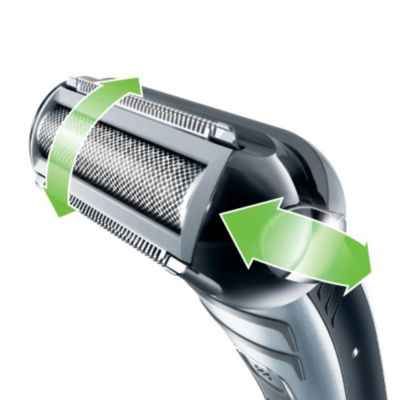 for a close shave following your body's contours