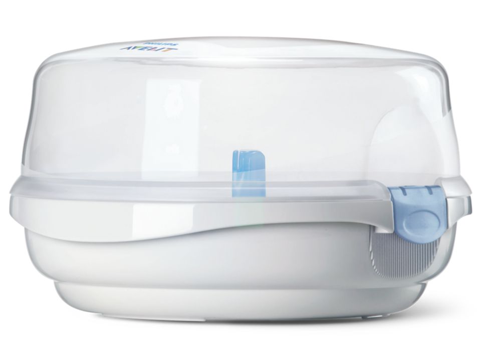 Esterilizador a vapor para microondas Philips AVENT para biberones, chupetes,  tazas y más, SCF281/05