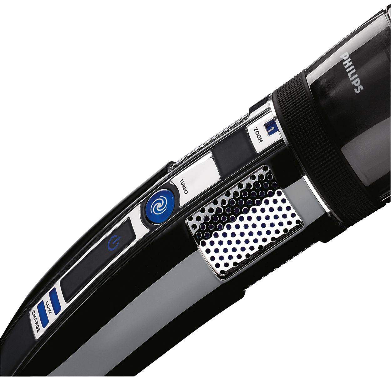 Tondeuse barbe aspirante Vacuum Trimmer lithium-ion 9870L sans fil