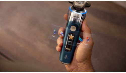 Přizpůsobený zážitek s 5 režimy holení