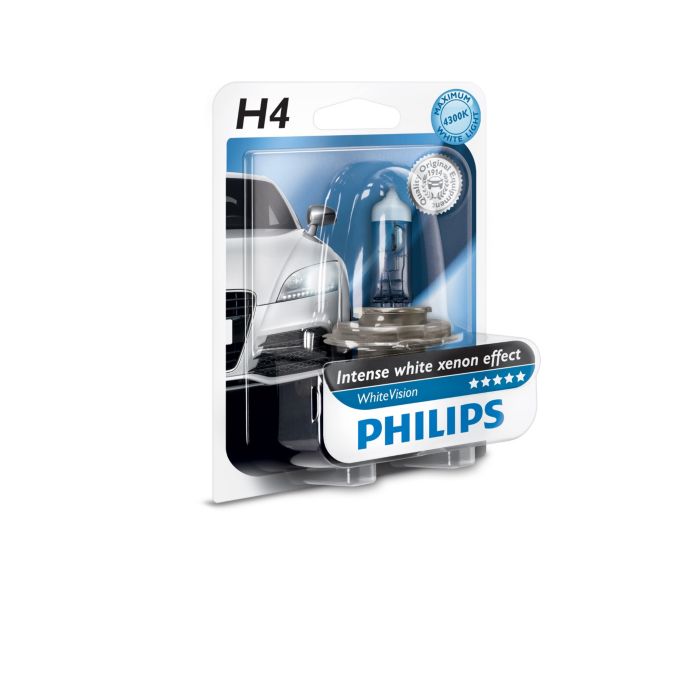 WhiteVision Headlight bulb br 12342WHVB1 Philips