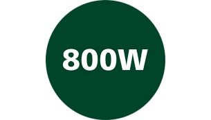 Powerful 800W motor