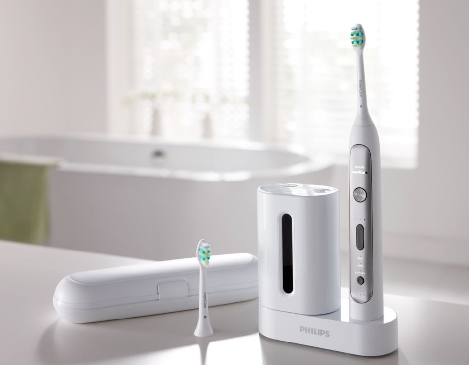 FlexCare Platinum Sonic electric toothbrush HX9170/10 | Sonicare