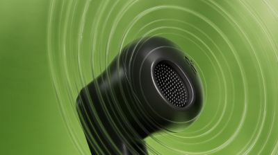 Great sound even at low volume with Dynamic Bass