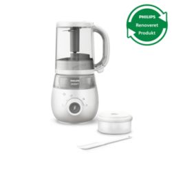 Premium Renoveret 4-i-1 dampblender