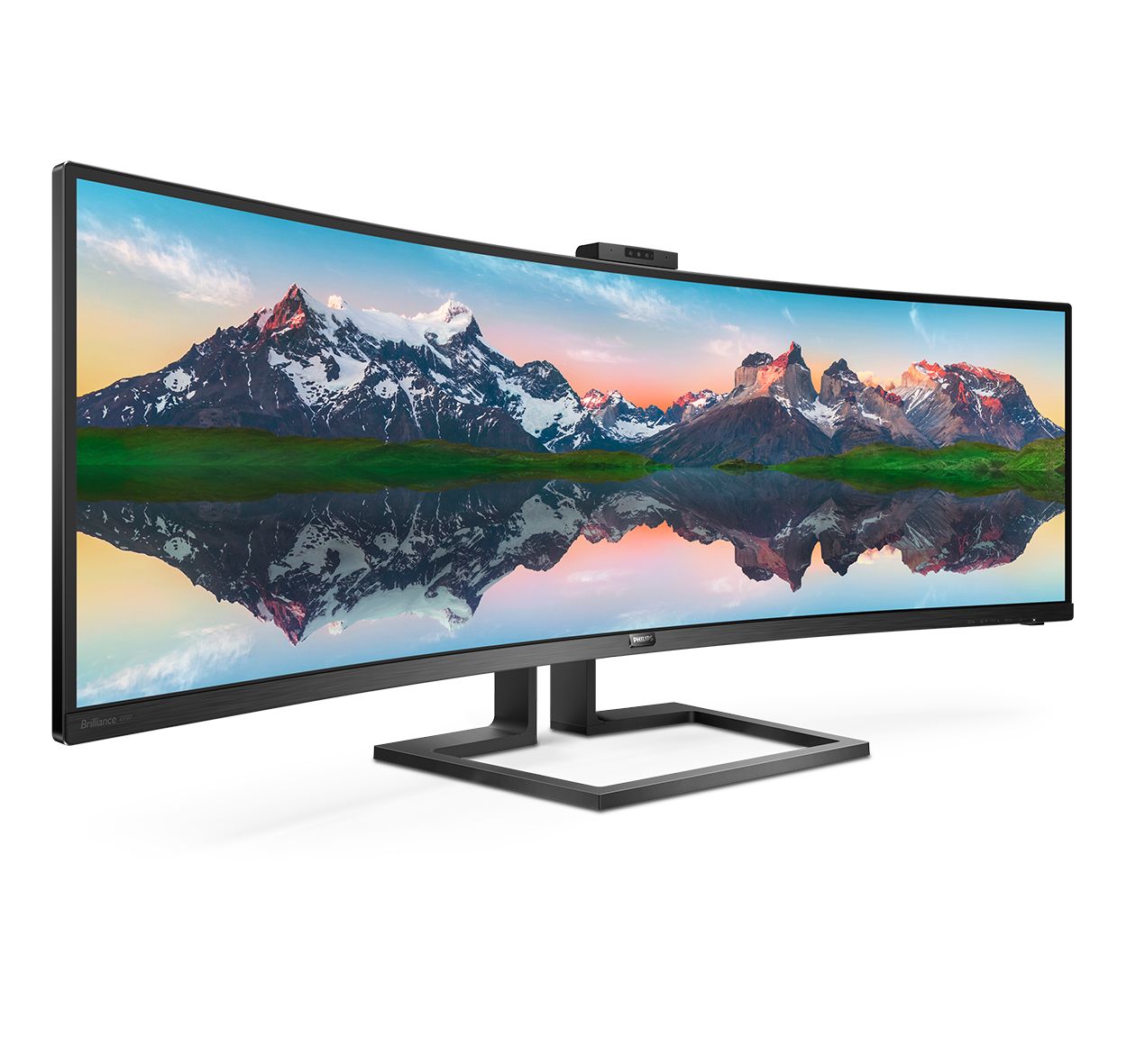 Business Monitor 32:9 SuperWide curved LCD display 499P9H/27 | Philips