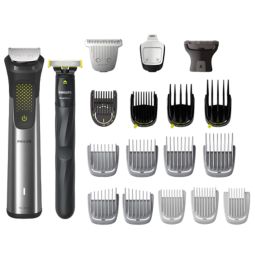 Rifinitore All-in-One Serie 9000 per viso, capelli ...