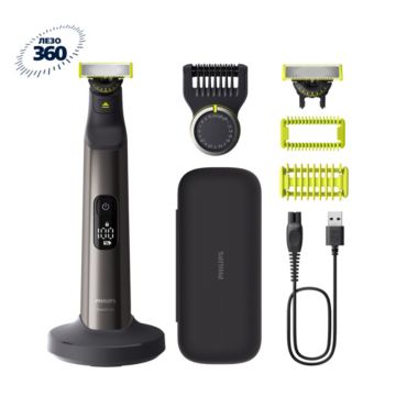 Електростанок Philips OneBlade Pro 360 Для обличчя та тіла
