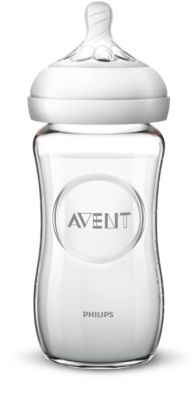 Philips Avent  Natural 2.0 Glass II butelka dla noworodka i niemowlęcia White 240 ml