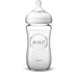 Natural-Babyflasche aus Glas