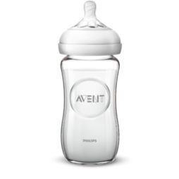Avent Natural-Babyflasche aus Glas