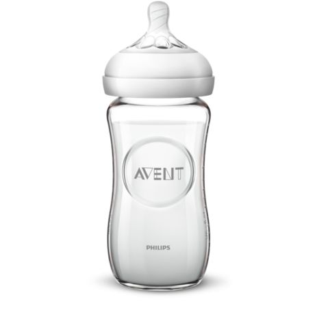 SCF053/17 Philips Avent رضّاعة Natural زجاجية للأطفال