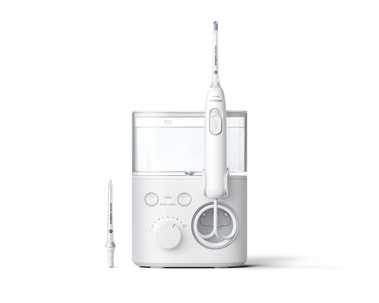 Set spazzolino + irrigatore Philips Sonicare DiamondClean 9000 Power  Flosser USB