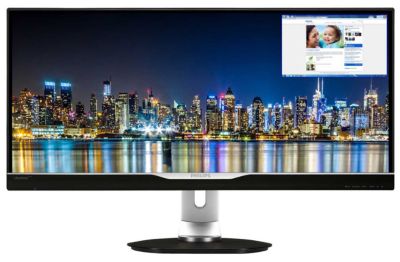 WQHD Philips 298X4Q 29インチモニター 内蔵スピーカー Brilliance Monitor LCD LED com MultiView 298P4QJEB/00 | Philips