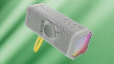 Bold sound with surprisingly deep bass at any volume