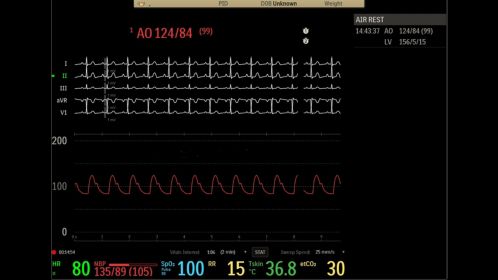 User interface - exam room