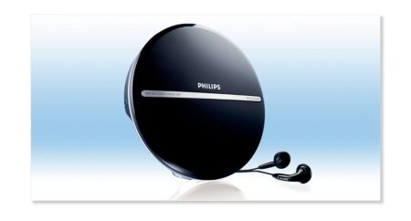 PHILIPS Reproductor mp3-cd portátil philips exp2368