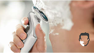 Aquatec te ofrece un afeitado cómodo en seco o refrescante en húmedo
