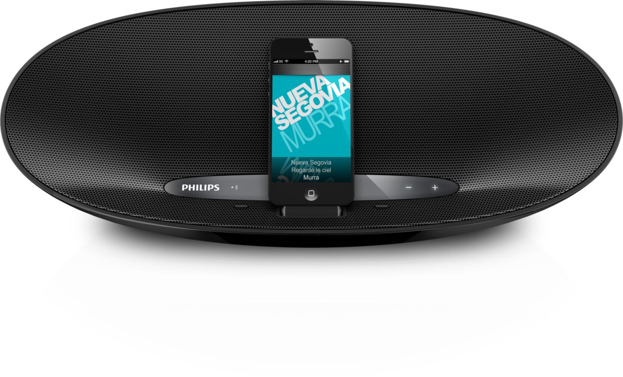 Philips docking sale speaker with bluetooth