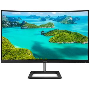 Monitor LCD Lengkung dengan Ultra Wide-Color