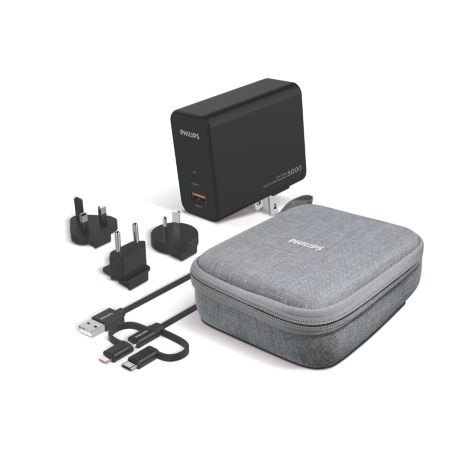 DLP5751T/00  Travel charger and Power bank