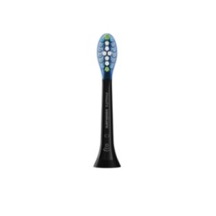 Sonicare C3 Premium Plaque Defence 4x Soniske tandbørstehoveder - Sort