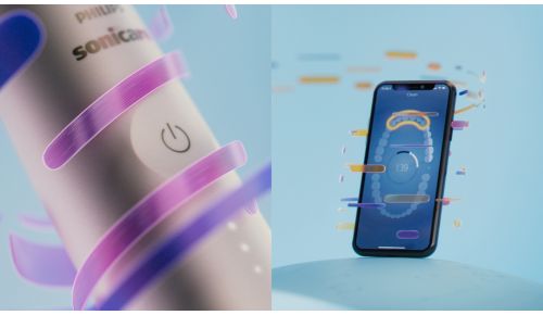 Személyre szabott útmutatás a Philips Sonicare alkalmazásban