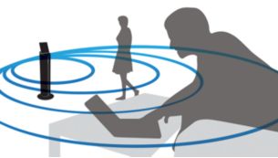 LivingSound for wider, immersive stereo sound