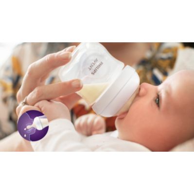 Avent - 2Pk Natural Response Nipple, Flow 5