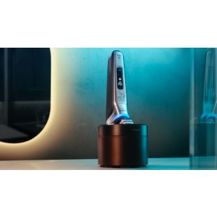 Shaver series 9000 Elektrischer Nass- und Trockenrasierer mit SkinIQ