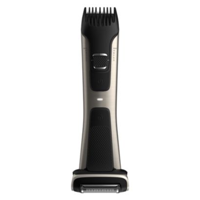 Precise body grooming, safe even below the belt