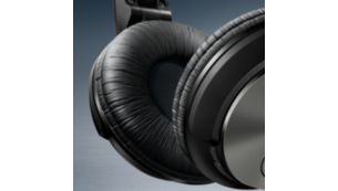 Soft, breathable ear cushions for long listening sessions