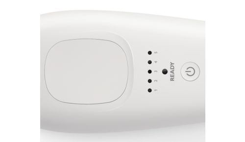 Fünf unterschiedliche Intensitätsstufen