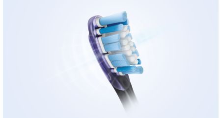 Un nettoyage en profondeur inégalé qui protège les gencives sensibles