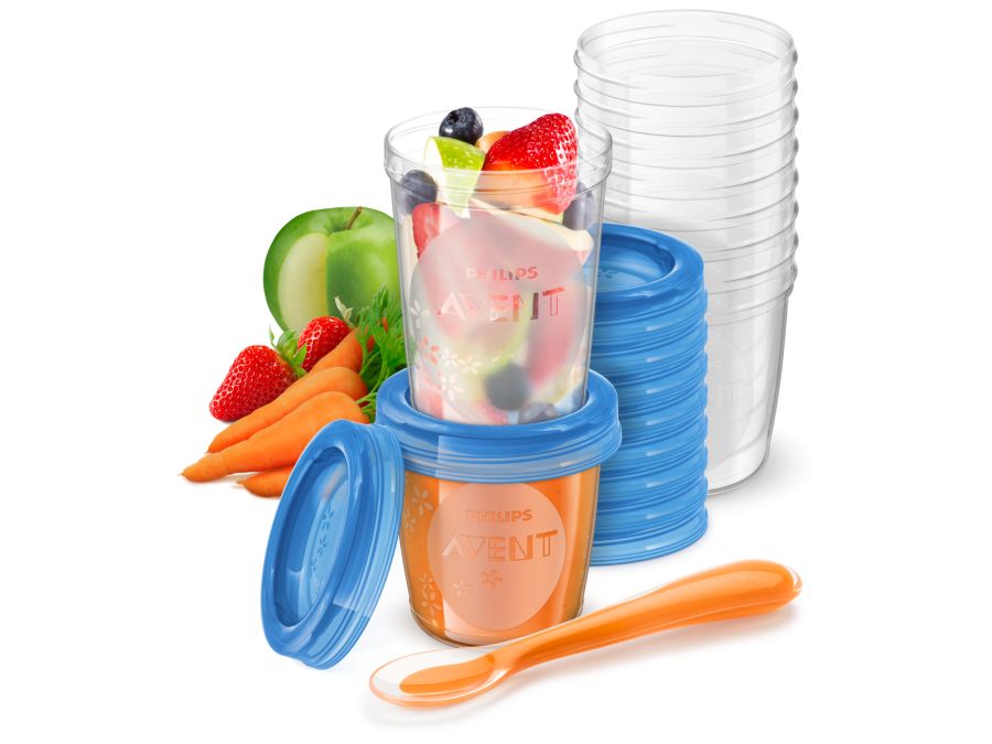 Jedálenská súprava pohárikov Philips Avent – druhý produkt súpravy