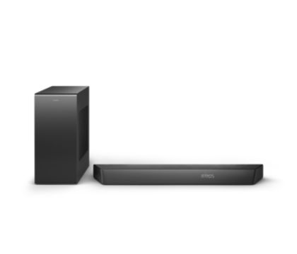 onn. 3.1 Atmos Soundbar with Wireless Subwoofer, 37 