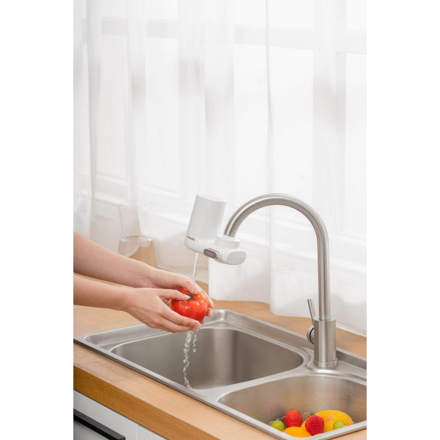 Crisp and pure-tasting water