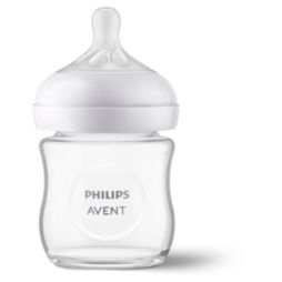 Avent Natural  Biberon verre 120ml - 1 pièce