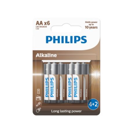 LR6A6BP/10  Batterij