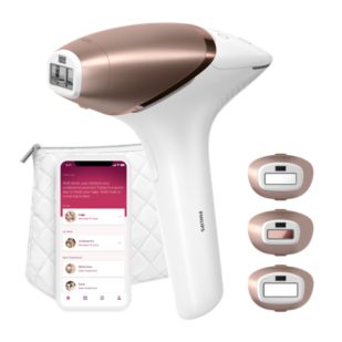 Lumea IPL 9000 Series IPL Hair removal device with SenseIQ