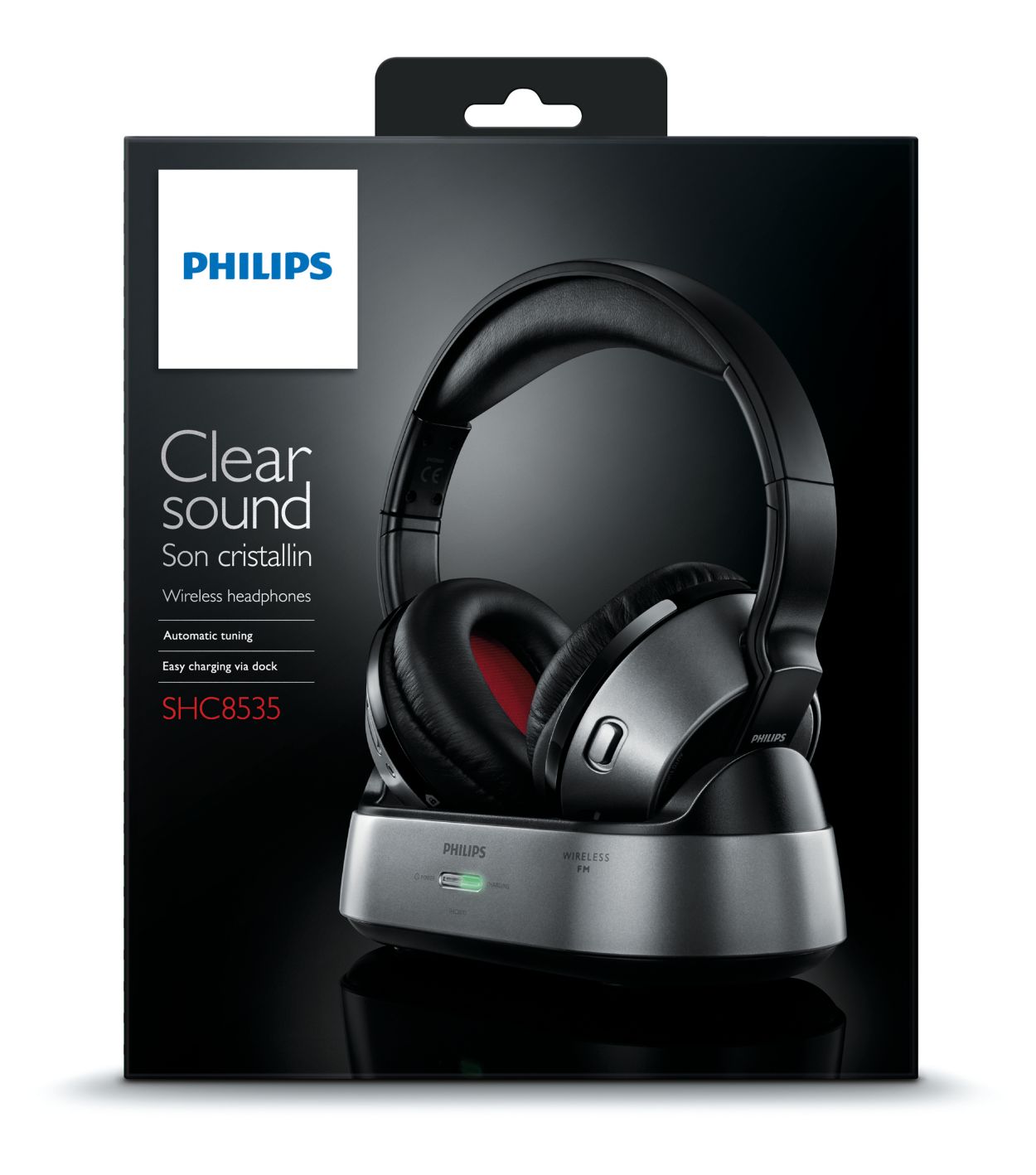 PHILIPS SHC8535 AURICULARES HIFI INALÁMBRICOS POR FM