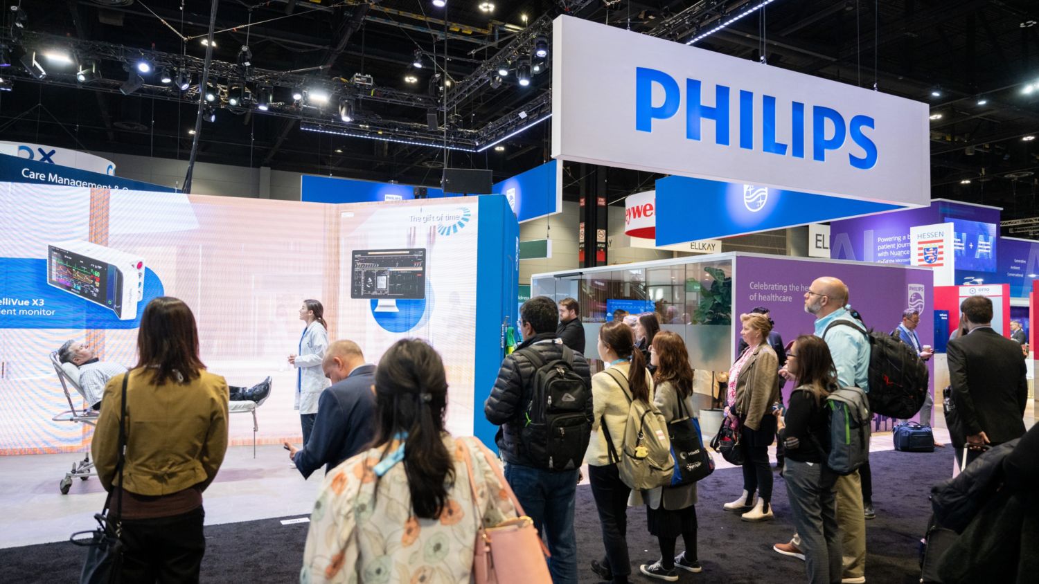 HIMSS floor
