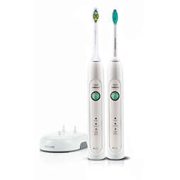 Sonicare HealthyWhite Two sonic electric toothbrushes