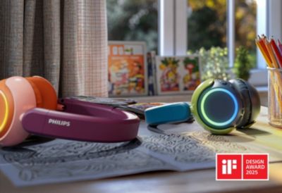 On-Ear-Kinderkopfhörer K4200 auf dem Tisch