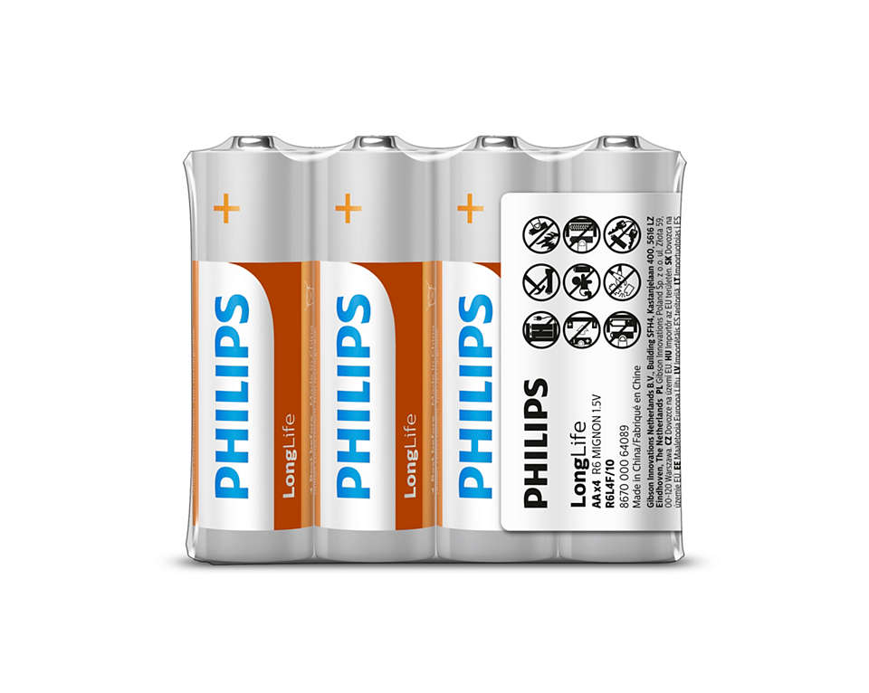 Högkvalitativa batterier för effektsnåla enheter