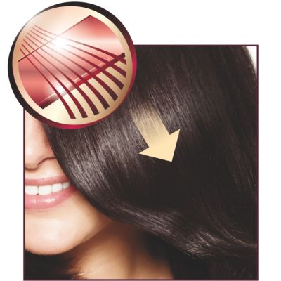 Ceramic plates for smooth gliding and shiny hair