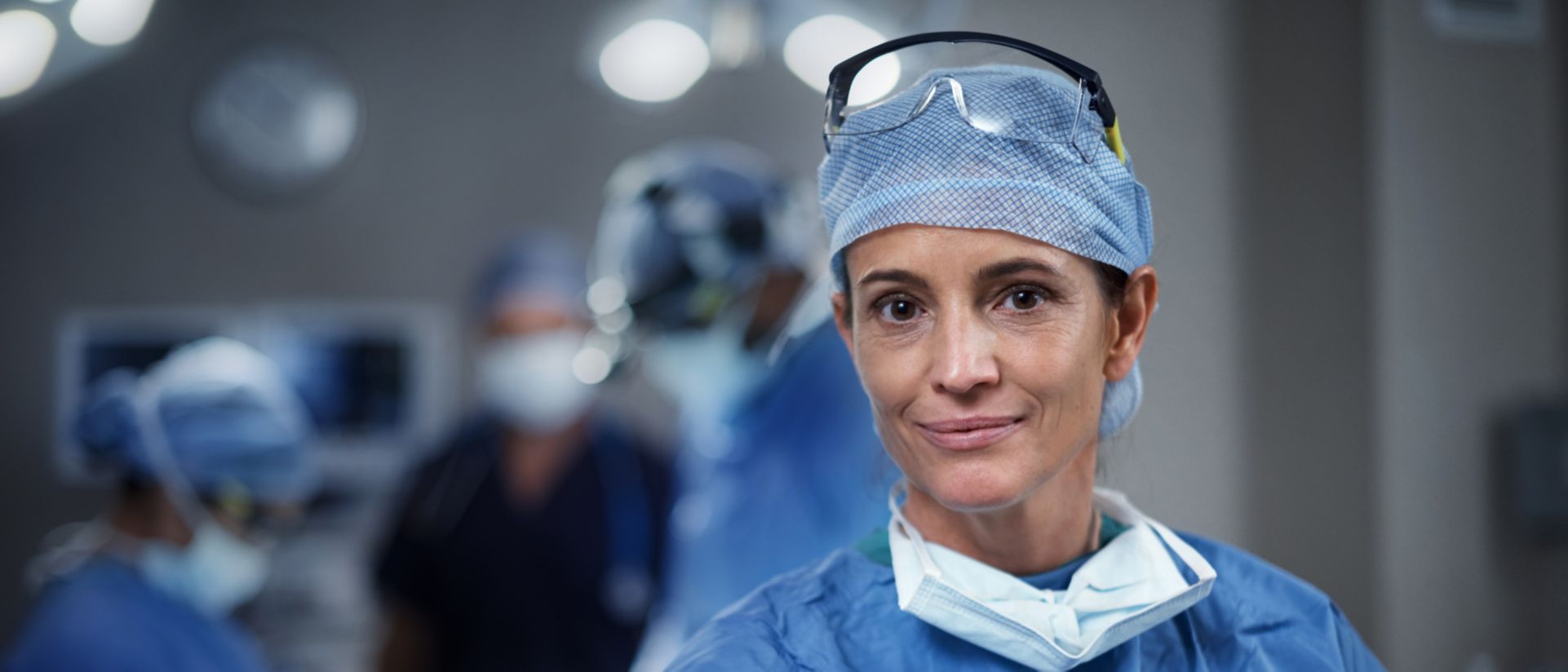 Surgeon in operating room