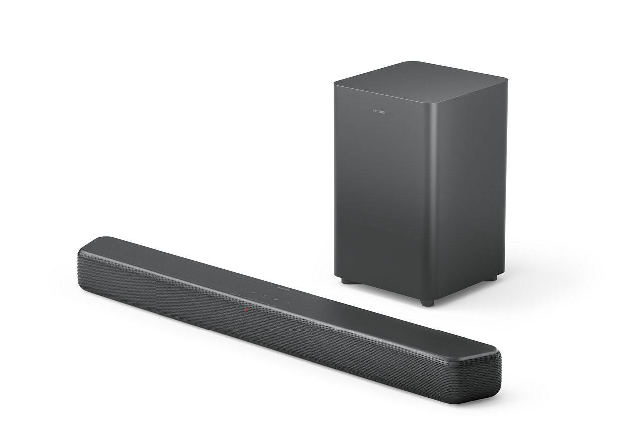 Soundbar 2.1 with wireless subwoofer TAB5309/37 | Philips Soundbar 2.1 with wireless subwoofer TAB5309/37 | Philips