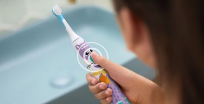2 intensity settings for a gentle clean