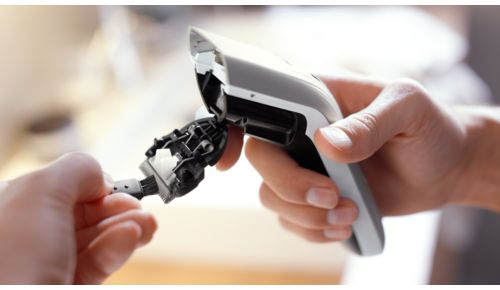 Lame a rilascio rapido facilmente pulibili